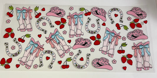 Boots,Cherries, and Strawberries